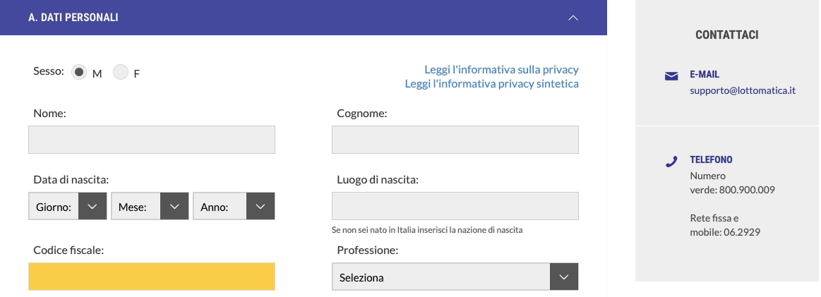 Lottomatica Poker registrati