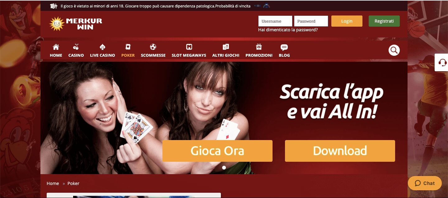 Merkur Win Poker Homepage