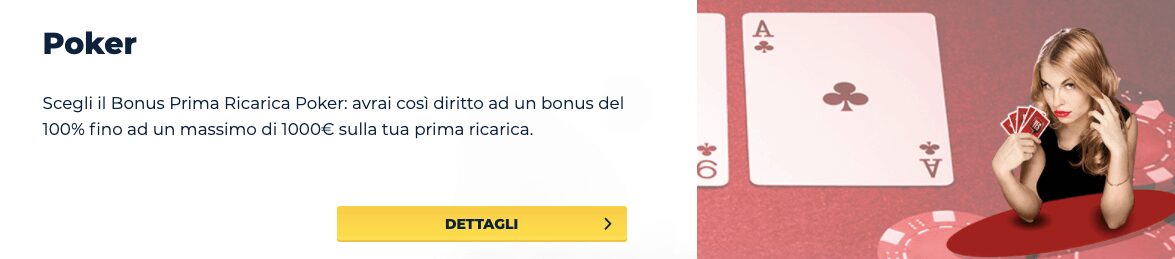 Admiralyes Poker Bonus Benvenuto