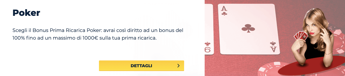 Admiralyes Poker Bonus Benvenuto