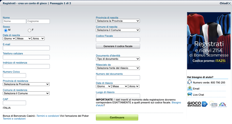 William Hill Poker Registrazione