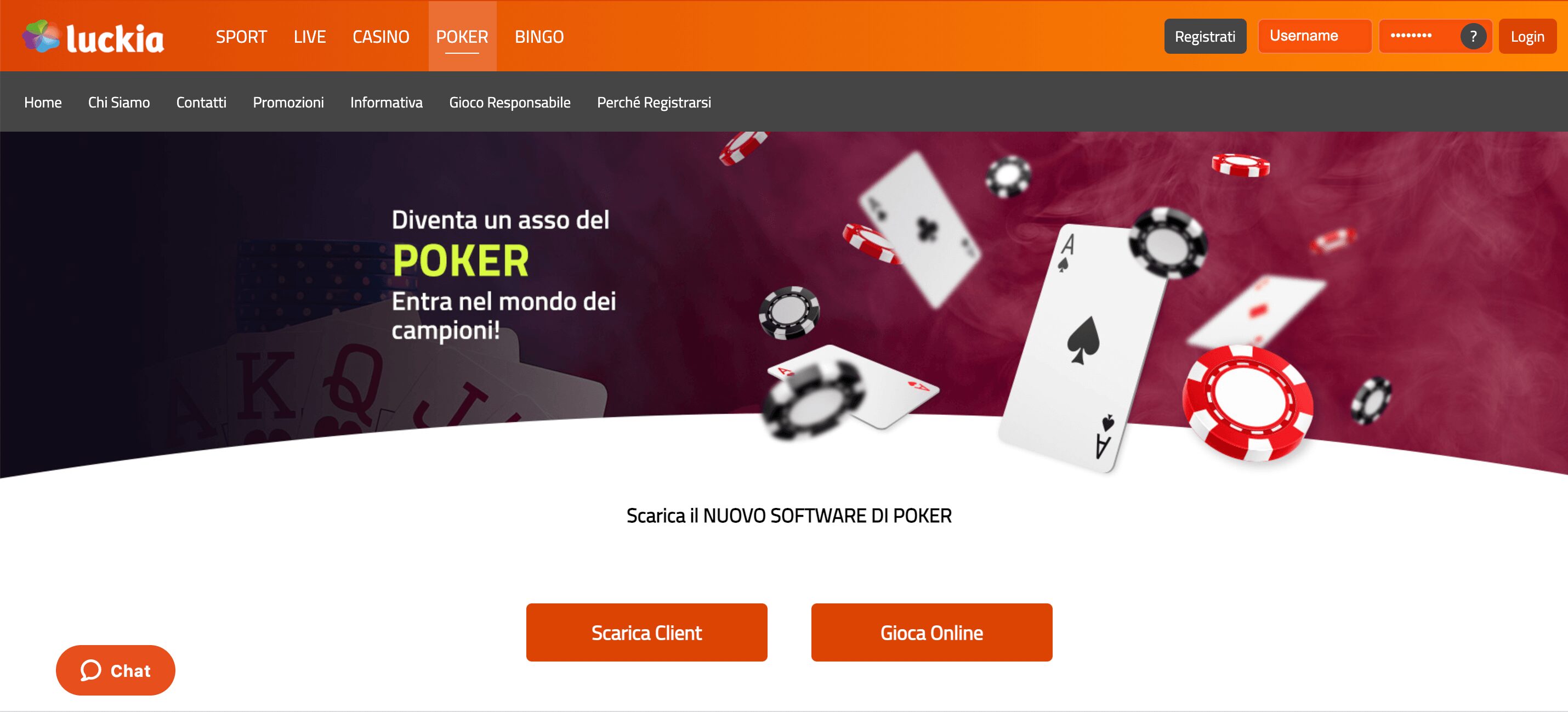 Luckia Poker Home