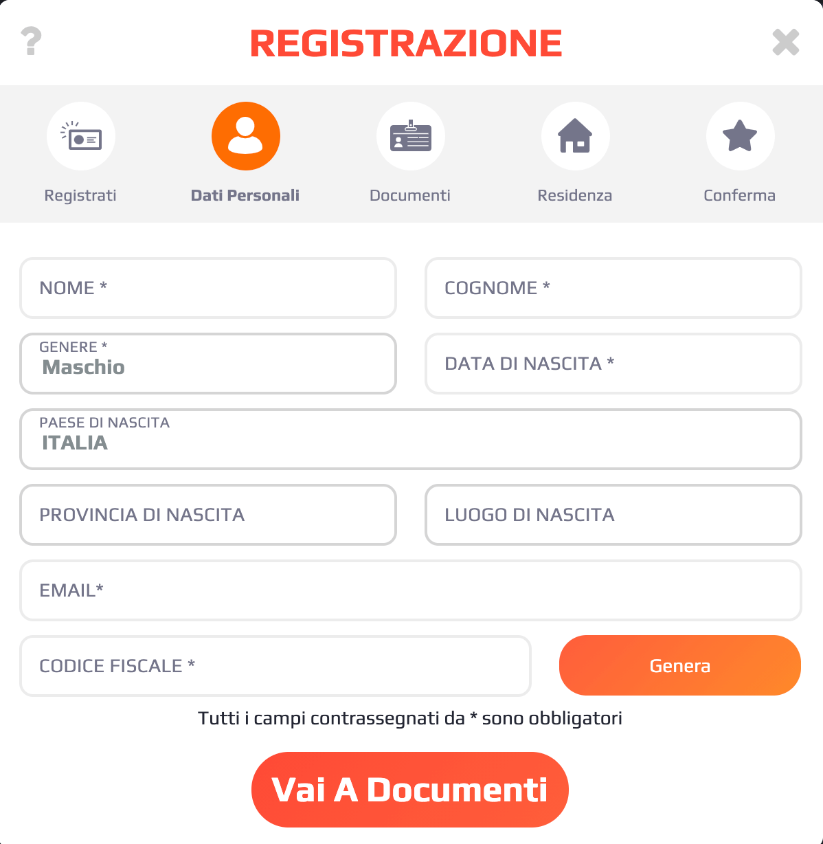 NetBet Registrazione