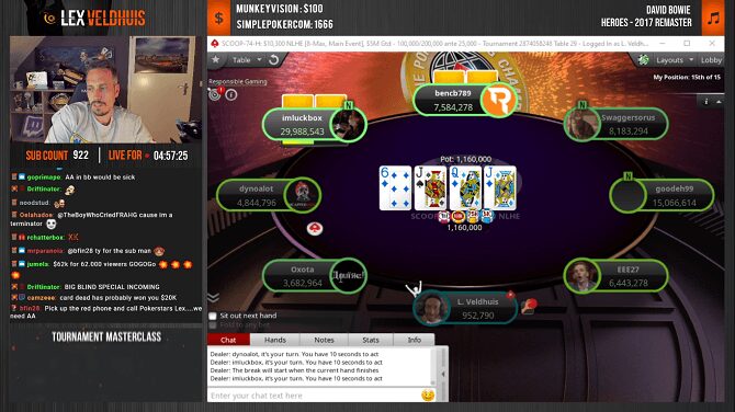 il poker sulla piattaforma twitch