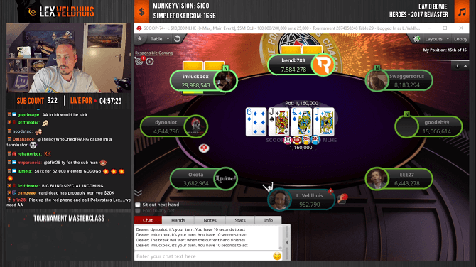 il poker sulla piattaforma twitch
