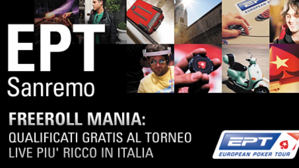 EPT il torneo europeo con tappa a Sanremo