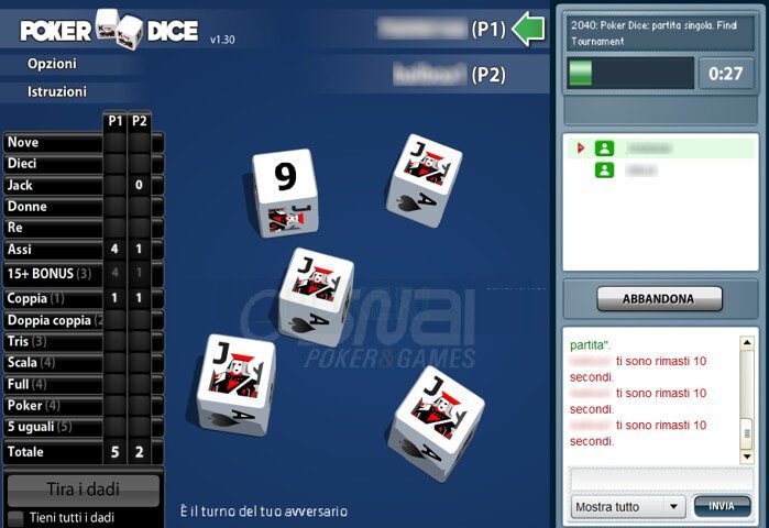 Come giocare a Poker Dice