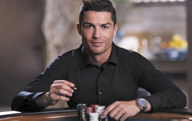 La passione di Cristiano Ronaldo per il poker