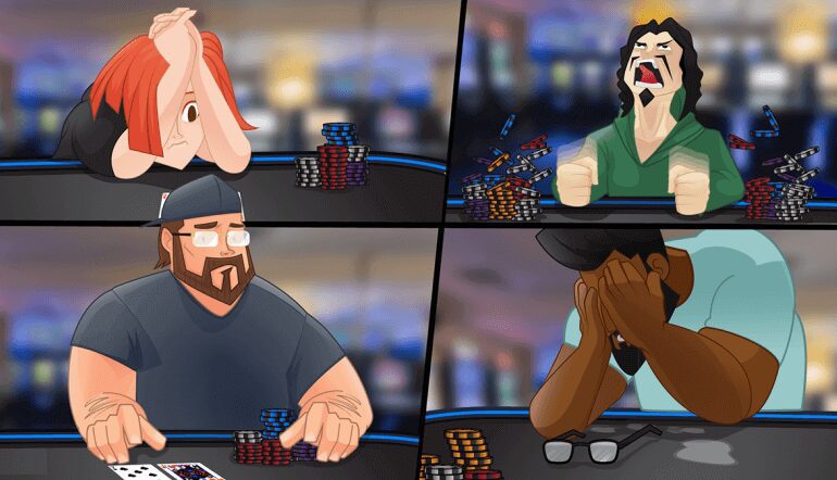 Come gestire le proprie emozioni al tavolo da poker