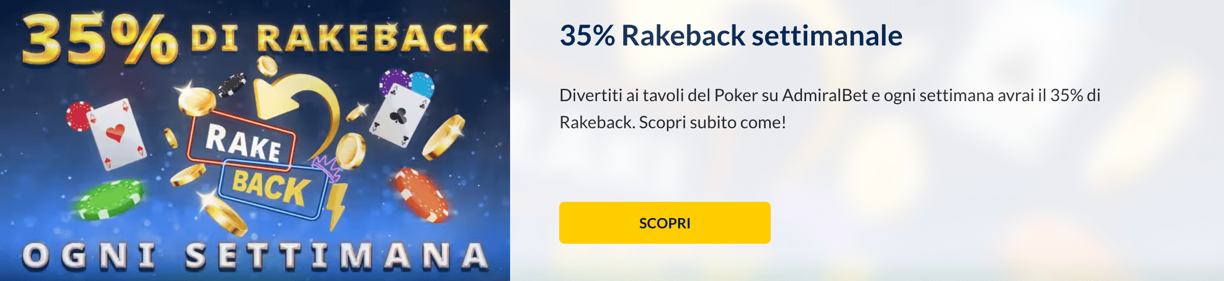 Admiralbet Poker Bonus Benvenuto